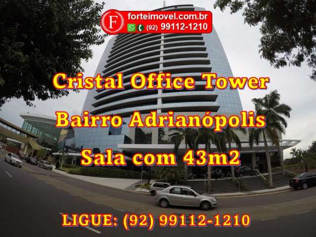 Sala com 43M - no Cristal Tower