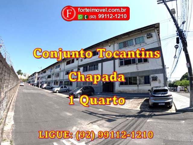 Apartamento no Terreo do Tocantins com 1 Quarto e Sala Ampliada