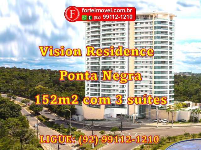 Vision Residence na Ponta Negra - 3 Suites e 152m2