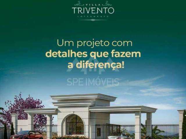 TERRENOS À VENDA À PARTIR DE 300m² VILA TRIVENTO - INDAIATUBA SP