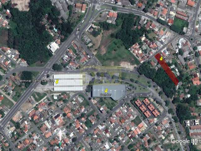 Terreno à venda com 2500m² por R$ 2.000.000,00 no bairro Santa Cândida - CURITIB