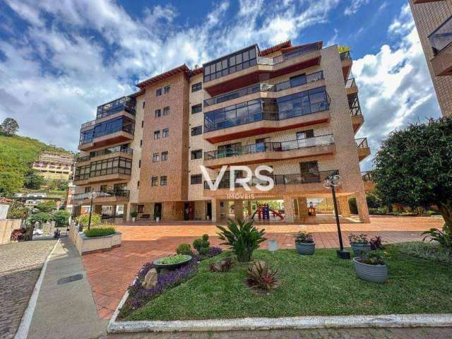 Apartamento com 3 dormitórios + dependência à venda, 144 m² por R$ 895.000 - Várzea - Teresópolis/RJ