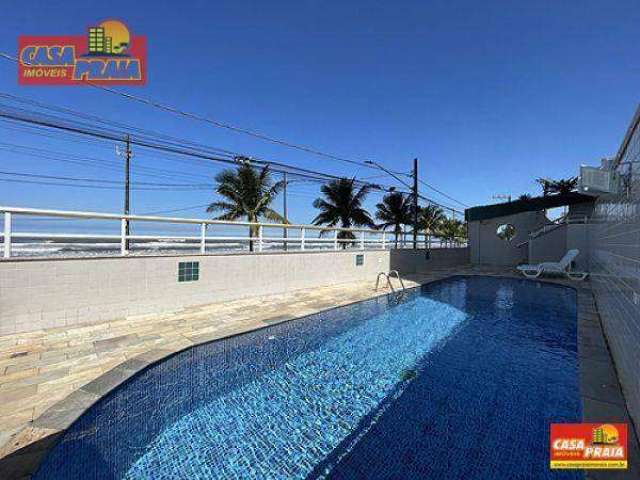 Apartamento frente ao mar 2 quartos suite 3 sacadas com piscina