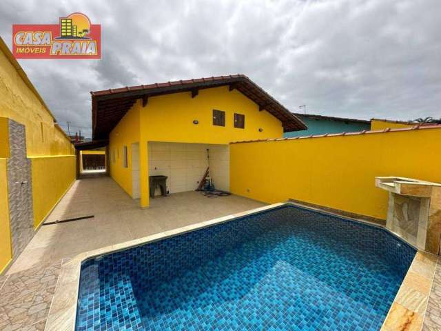 Casa com 2 quartos com piscina à venda, 76 m² por R$ 350.000 - Jd Praia Grande - Mongaguá/SP