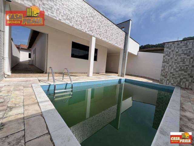 Casa em Mongagua com piscina 3 quartos Jardim Marina