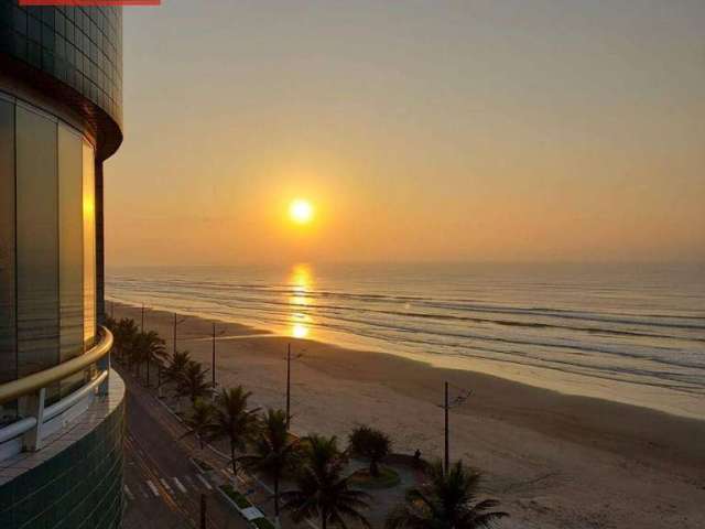 Lindo apartamento frente ao mar em Mongaguá com 2 quartos  suite