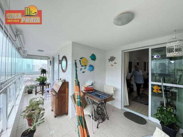 Apartamento em Mongaguá 2 quartos terraço gourmet, 83 m² por R$ 400.000 - Centro