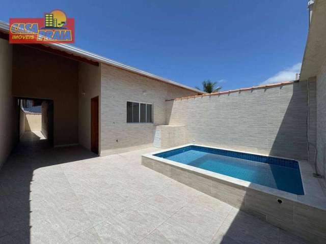 Casa com 2 dormitórios à venda, 80 m² por R$ 349.900,00 - Balneário Flórida Mirim - Mongaguá/SP