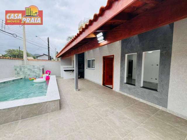 Casa com 3 dormitórios à venda, 90 m² por R$ 720.000 - Vila Atlântica- Mongaguá/SP