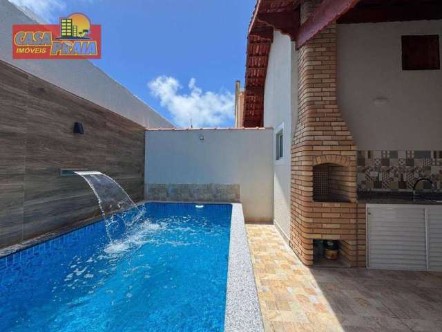 Casa com 3 dormitórios à venda, 94 m² por R$ 599.900,00 - Vera Cruz - Mongaguá/SP