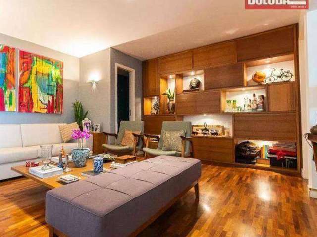 Apartamento com 3 dormitórios à venda, 143 m² por R$ 1.900.000,00 - Chácara Santo Antônio - São Paulo/SP