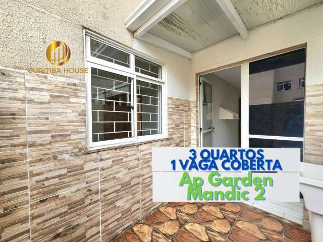 Apartamento 3 quartos garden Mandic 2 Sítio Cercado 1coberta