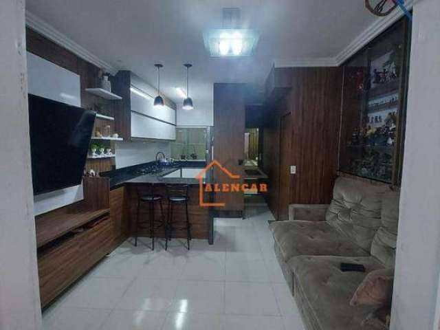 OPORTUNIDADE VILA HUMAITA lindo sobrado frontal todo planejado com 2 dormitórios à venda, 115 m² por R$ 435.000 - Vila Humaitá - Santo André/SP