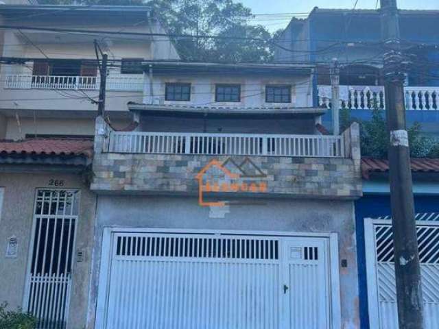 Sobrado com 3 dormitórios à venda, 204 m² por R$ 561.000,00 - Santo André - Santo André/SP