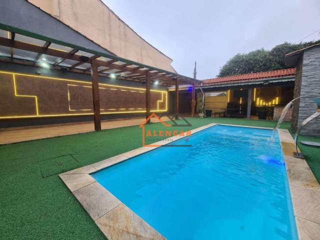 Excelente sobrado com piscina, próximo ao Parque do Carmo em um terreno de 10X30, por R$ 1.300.000 - Cidade Líder - São Paulo/SP