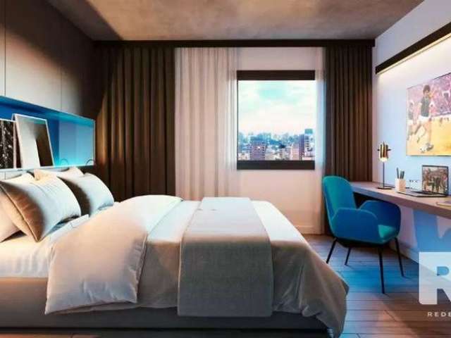 Vende quarto de hotel  de 19,80m². RADISSON MOINHOS 1903 &lt;BR&gt;&lt;BR&gt;Aproveite essa oportunidade única de adquirir um quarto inteiro, no Hotel Park Plaza 1903, Grêmio, no charmoso bairro Moinh