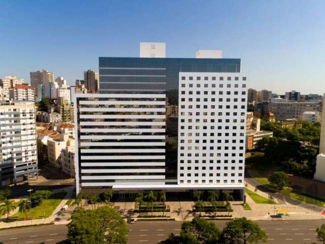 Libertas Imóveis aluga sala comercial com 38m² no bairro Cidade Baixa.&lt;BR&gt;Imóvel com piso laminado, 1 banheiro, bem arejado e ótima iluminação.&lt;BR&gt;&lt;BR&gt;O Duo Concept Office conta com 