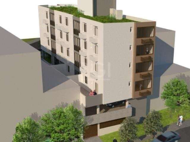 Apartamento em construção em Porto Alegre no Bairro Petrópolis, Apartamento 1 dormitórios sendo 1 suíte, com churrasqueira,  living dois ambientes.&lt;BR&gt;Prédio com elevador salão de festas e estac