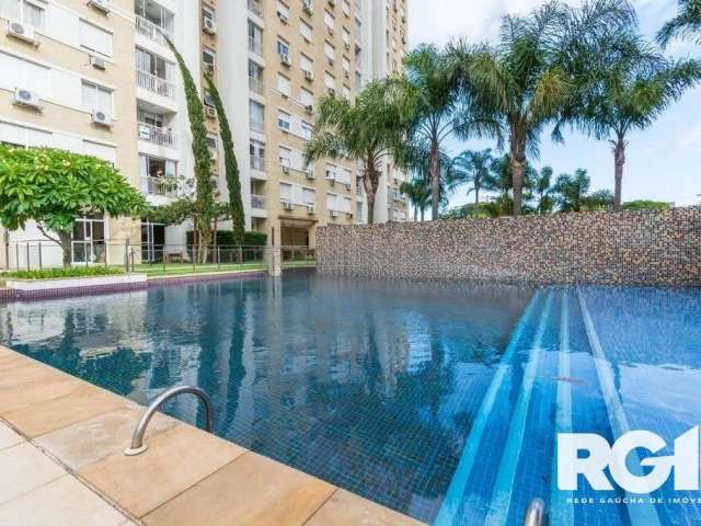 Excelente apartamento de 2 dormitórios sendo uma suite, lIving para 2 ambientes, sacada integrada com churrasqueira, banheiro social, cozinha americana, área de serviço. Andar alto, ótima orientação s