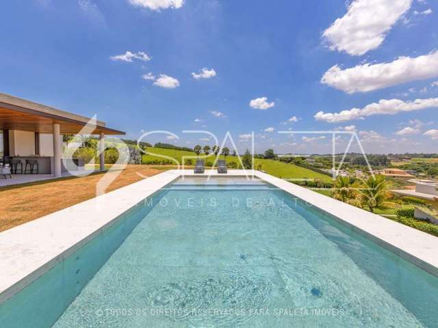 Casa térrea com vista incrível para o campo de golfe, à venda na Fazenda da Grama em Itupeva