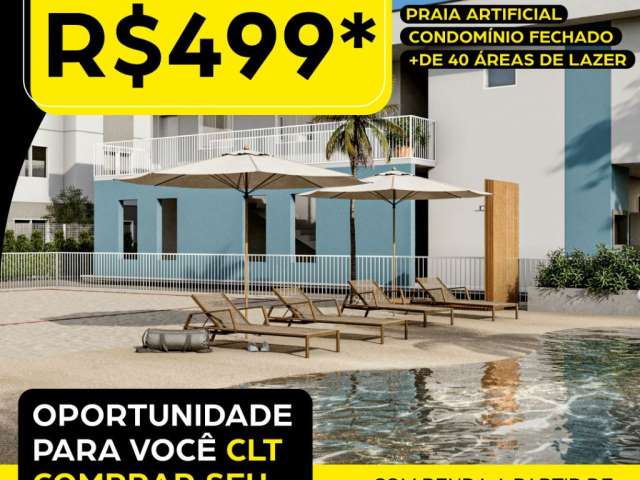 Apartamentos com documentação gratuita e entrada parcelada