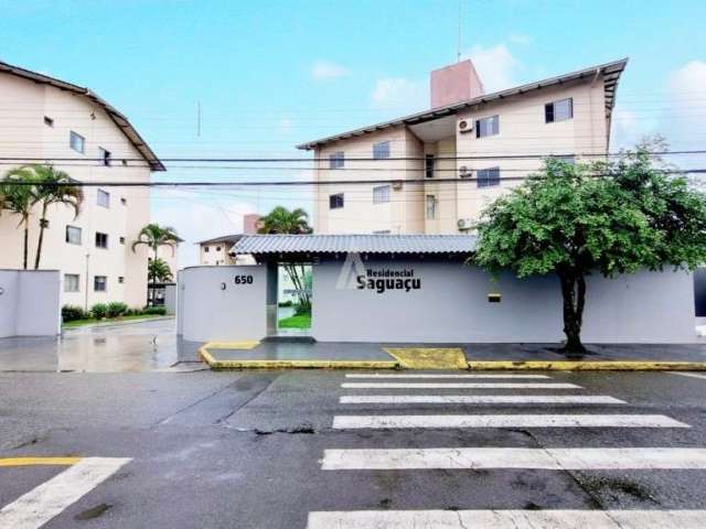 Apartamento com 2 quartos  para alugar, 47.71 m2 por R$1300.00  - Saguacu - Joinville/SC