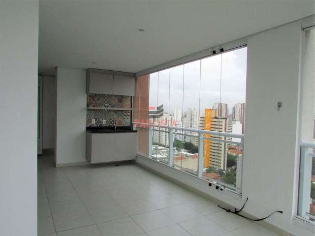 Apartamento com 2 dormitórios e 02 vagas, para alugar, 70 m² , andar alto, varanda envidraçada, Vil