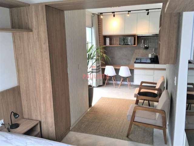 Apartamento Studio VENDA, 27 m2 a/u, 1 Quarto, MOBILIADO, Edif. Ascent Paulista Select, Bela Vista,