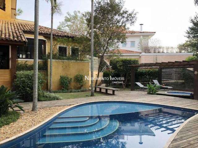 Casa de condomínio com 4 suítes à venda, 458 m² por R$ 4.730.000 - Alphaville Dom Pedro - Campinas/SP