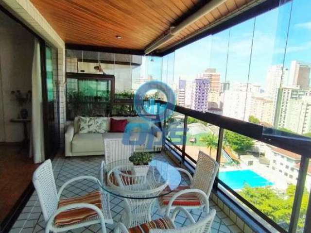 Apartamento com 3 quartos à venda na Rua Waldomiro Silveira, 29, Boqueirão, Santos, 287 m2 por R$ 1.950.000