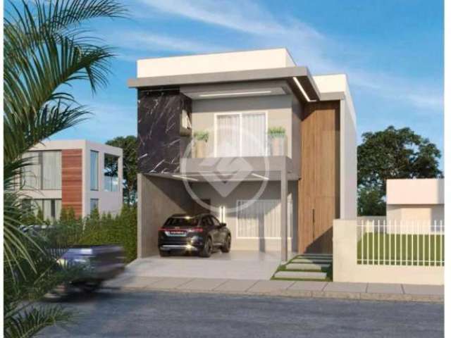 Casa em condomínio fechado com 3 quartos, sendo 1 suíte e demi-suíte- Delta Ville, Biguaçu (entrega nov/24) codigo: 81637