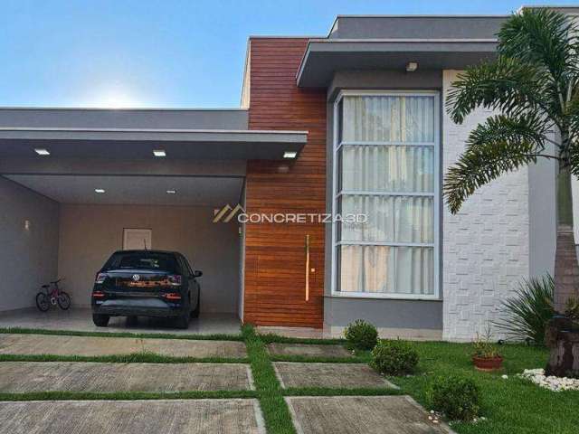 Casa à venda em Indaiatuba, Jardim Residencial Viena, com 3 quartos, com 160.58 m², Condomínio Viena