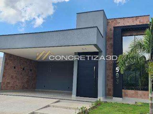 Casa à venda em Indaiatuba, Loteamento Park Gran Reserve, com 2 suítes, com 133 m²