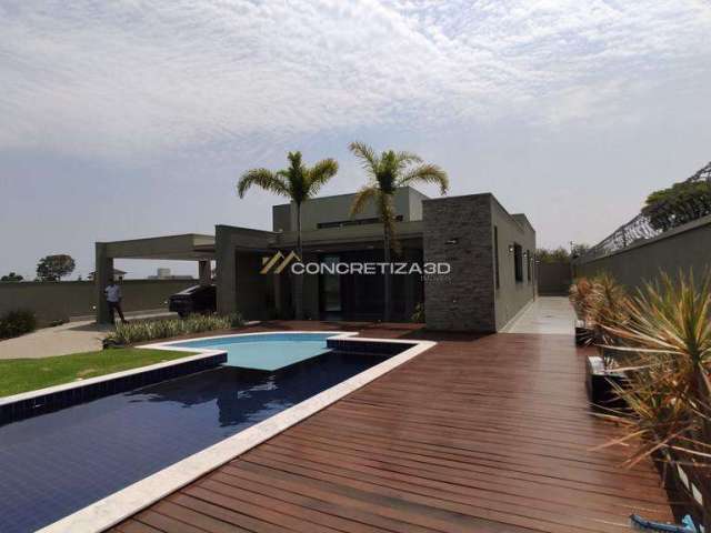 Casa à venda em Indaiatuba, Terras de Itaici, com 3 suítes, com 261 m², Condomínio Terras de Itaici