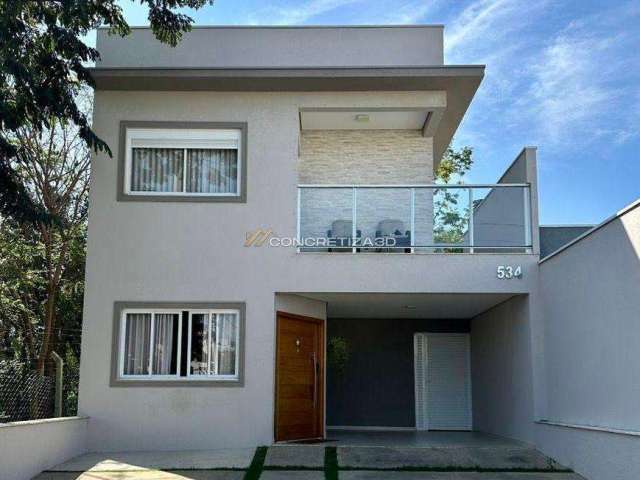 Sobrado à venda em Indaiatuba, Jardim Park Real, com 3 quartos, com 146.5 m², Condomínio Park Real