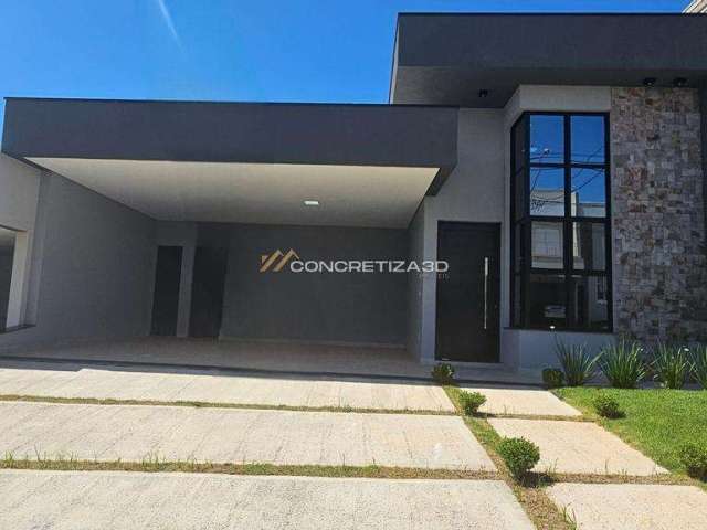 Casa à venda em Indaiatuba, Jardim Residencial Alto de Itaici, com 3 suítes, com 185 m²