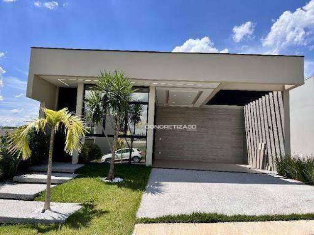 Casa com 3 quartos suítes à venda, 170 m² por R$ 1.350.000 - Condomínio Residencial Viena - Indaiatuba/SP