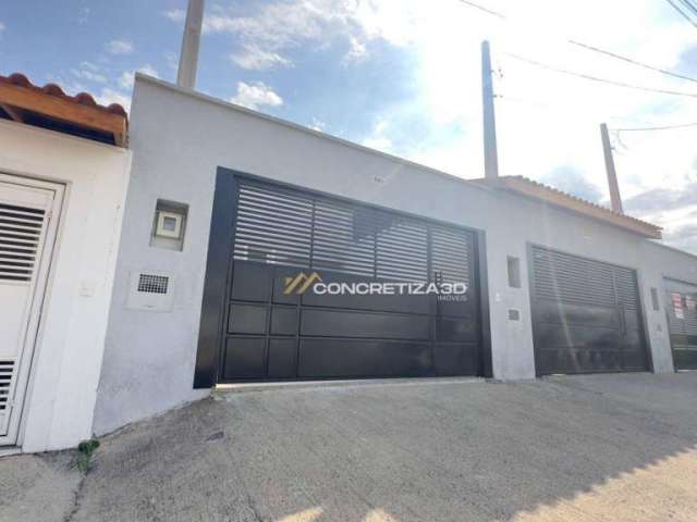 Casa com 2 quartos sendo 1 suíte à venda, 63 m² por R$ 435.000 - Jardim dos Sabiás - Indaiatuba/SP