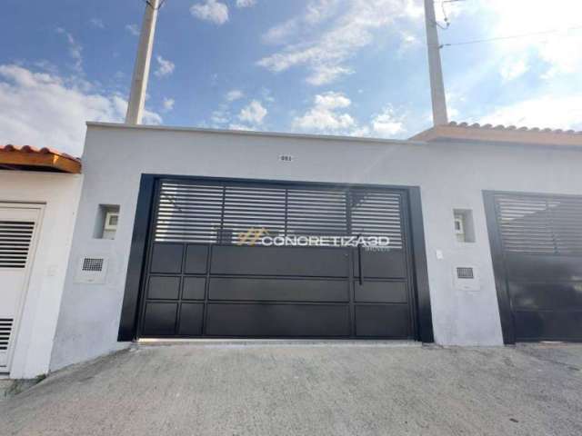 Casa com 2 quartos sendo 1 suíte à venda, 64 m² por R$ 435.000 - Jardim dos Sabiás - Indaiatuba/SP