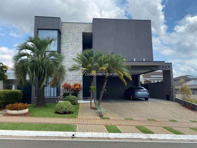 Sobrado à venda em Indaiatuba, Jardim Maison Du Parc, com 3 suítes, com 440 m²