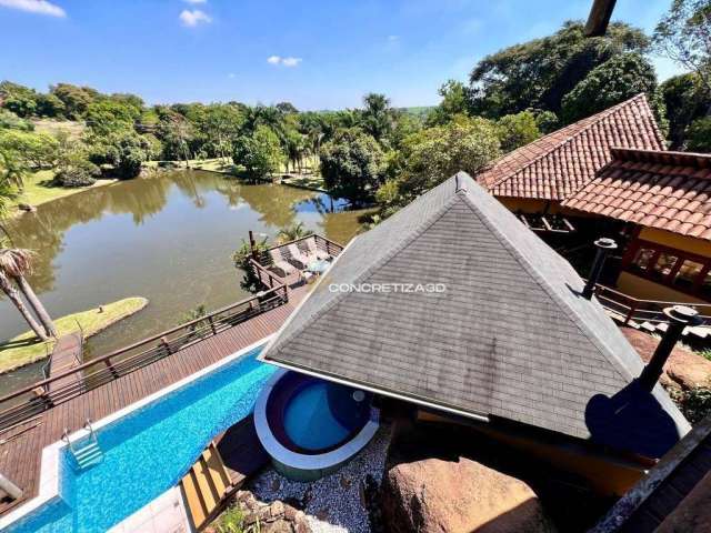 Casa de Campo com  6 quartos suítes à venda, 1600 m² por R$ 15.000.000 - Condomínio Vale das Laranjeiras - Indaiatuba/SP