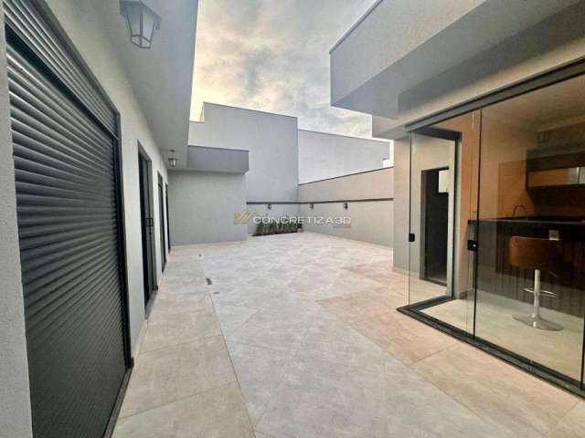 Casa com 3 quartos suítes à venda, 173m² - Condomínio Jardim Laguna - Indaiatuba/SP