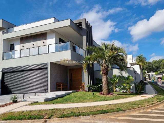 Sobrado à venda em Indaiatuba, Residencial Duas Marias, com 4 suítes, com 377 m²