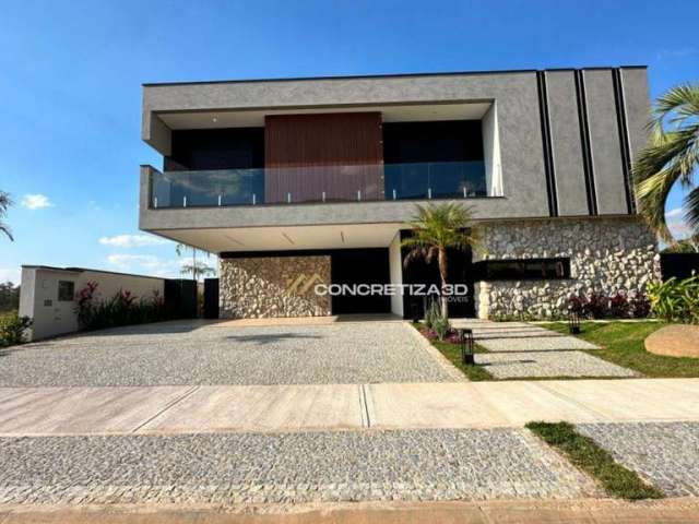 Sobrado com 5 quartos suítes à venda, 400 m² por R$ 6.500.000 - Condomínio Villa Dos Pinheiros - Indaiatuba/SP