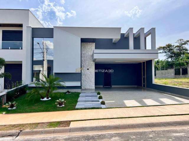 Casa à venda em Indaiatuba, Residencial Evidências, com 3 suítes, com 207 m², Condomínio Evidências