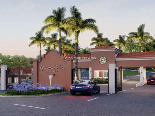 Terreno à venda em Indaiatuba, Itaici, com 501 m², Residencial Quinta do Lago