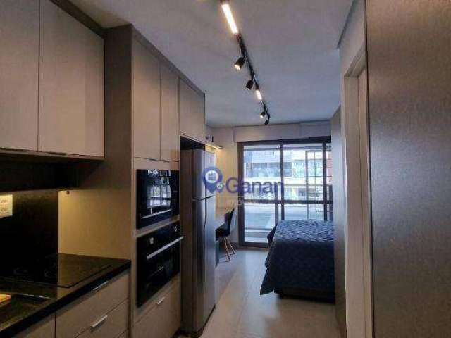 Apartamento com 1 dormitório, 24 m² - venda por R$ 490.000,00 ou aluguel por R$ 3.870,00/mês - Campo Belo - São Paulo/SP