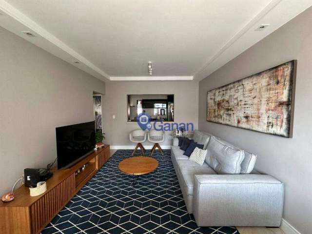 Apartamento com 3 dormitórios à venda, 114 m² por R$ 1.300.000,00 - Moema - São Paulo/SP