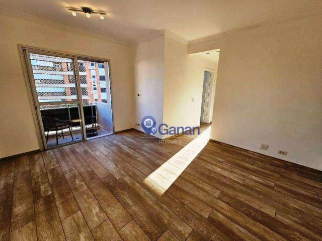 Apartamento com 2 dormitórios para alugar, 84 m² por R$ 4.632,50/mês - Campo Belo - São Paulo/SP