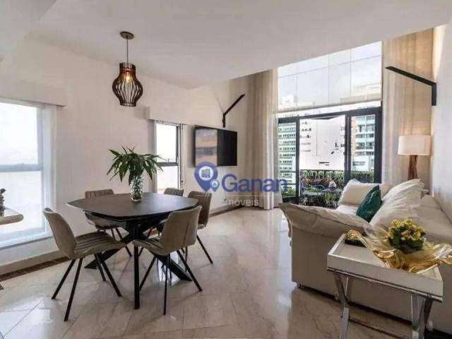 Loft com 1 dormitório à venda, 75 m² por R$ 1.250.000,00 - Itaim Bibi - São Paulo/SP